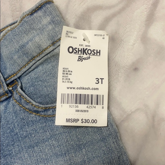 Brand new OshKosh toddler jeans - Picture 2 of 4